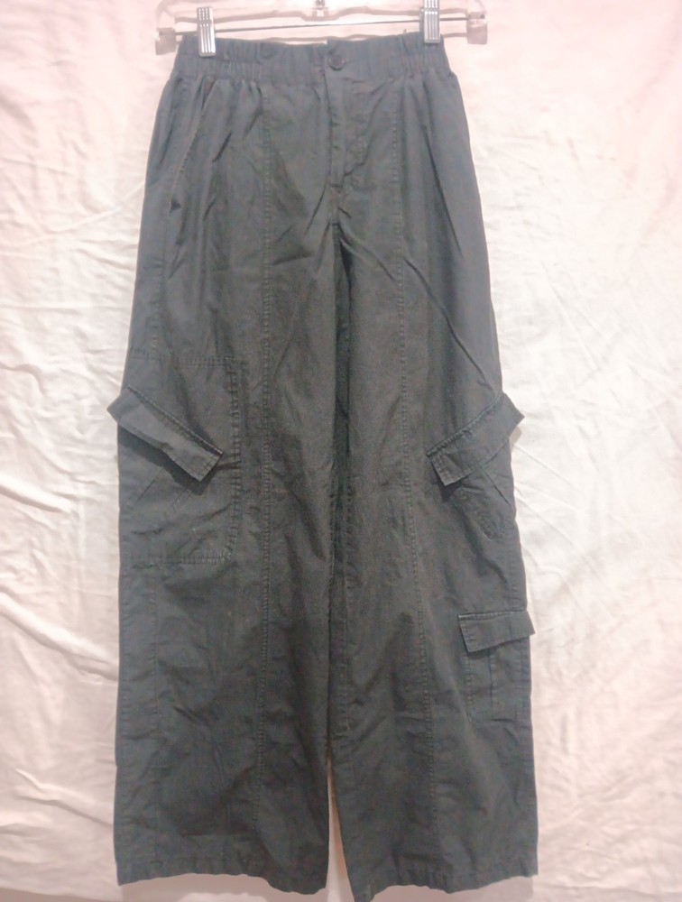 Forever21 Womens Black Pants Wide Leg Size S