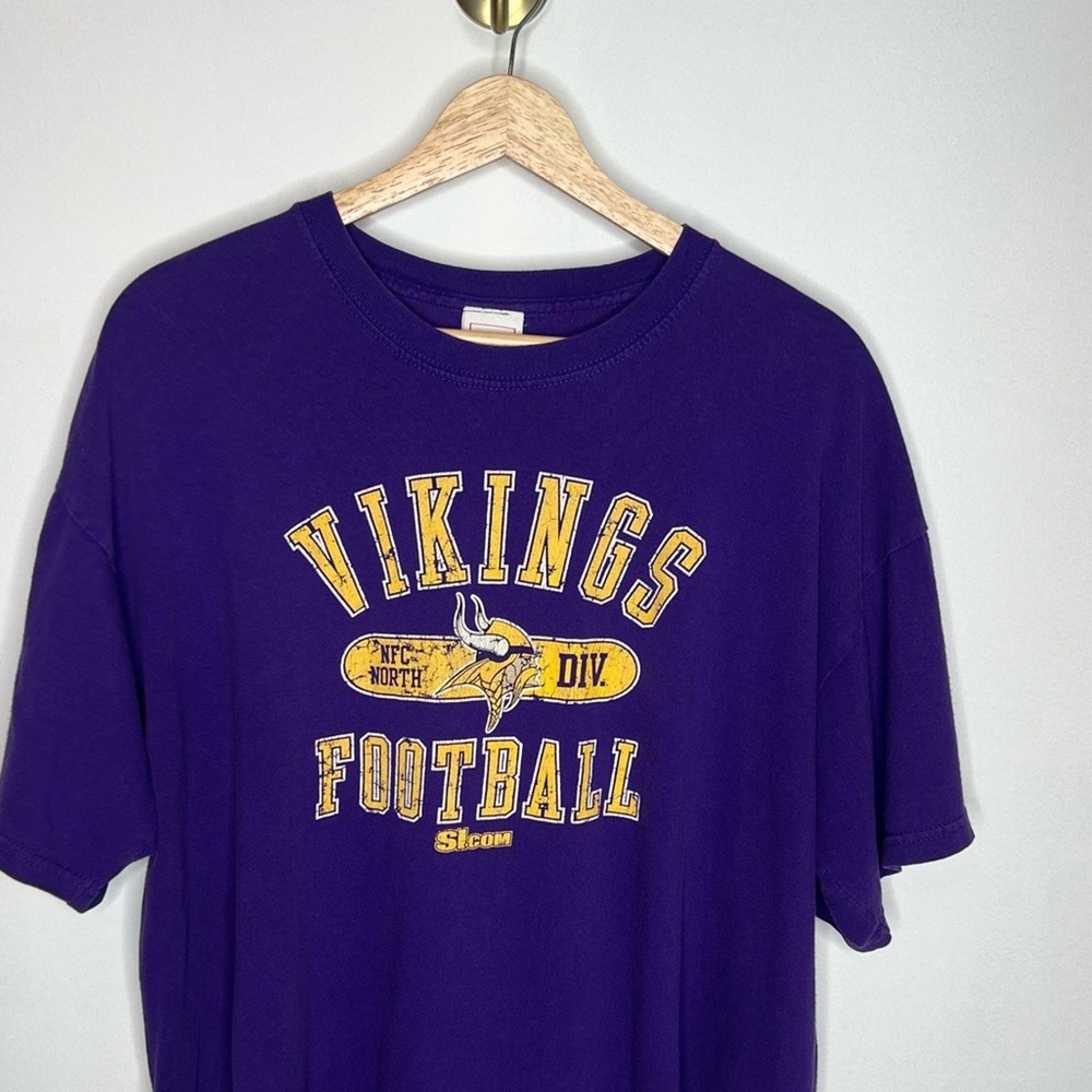 Minnesota Vikings Football Graphic Tee Sz XL