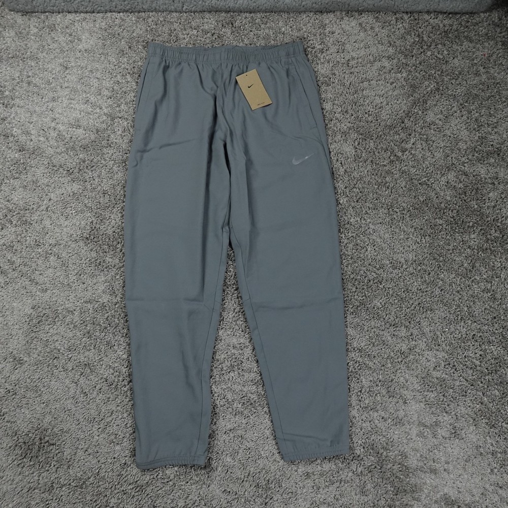 Nike Running Pants Mens Medium Challenger Dri FIT Woven Smoke Grey FQ4780 084