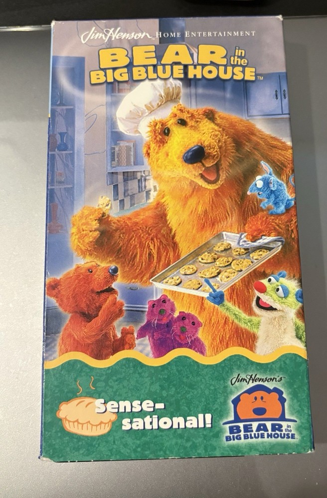Bear in the Big Blue House - Sense-Sational (VHS, 2002)