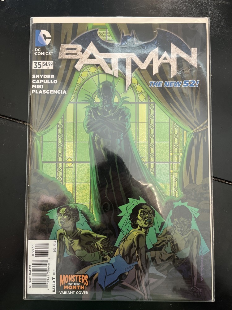 Batman #35 Cover Variant - Monsters of the Month (DC Comics December 2014)