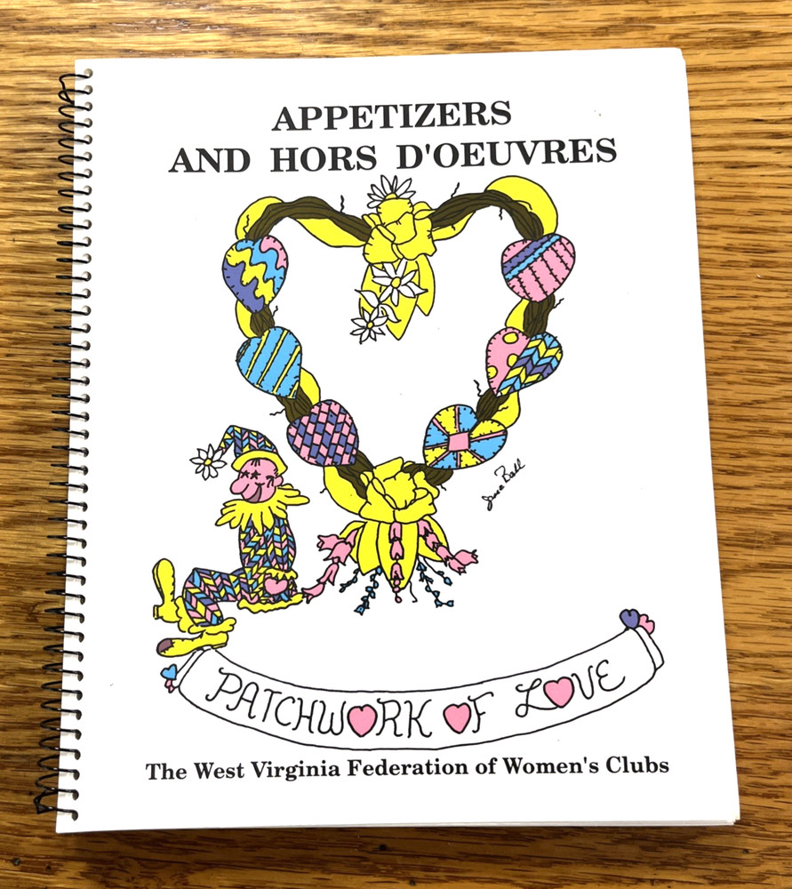 Appetizers And Hors D'oeuvres, West Virginia Fed Of Womens Clubs, 1992 Cookbook