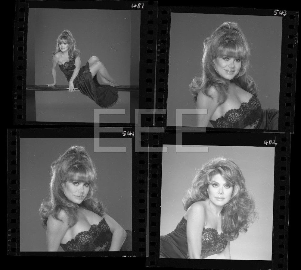 4 Sexy CHARO Spanish Movie Actress Harry Langdon Negative w/rights Lot 390E
