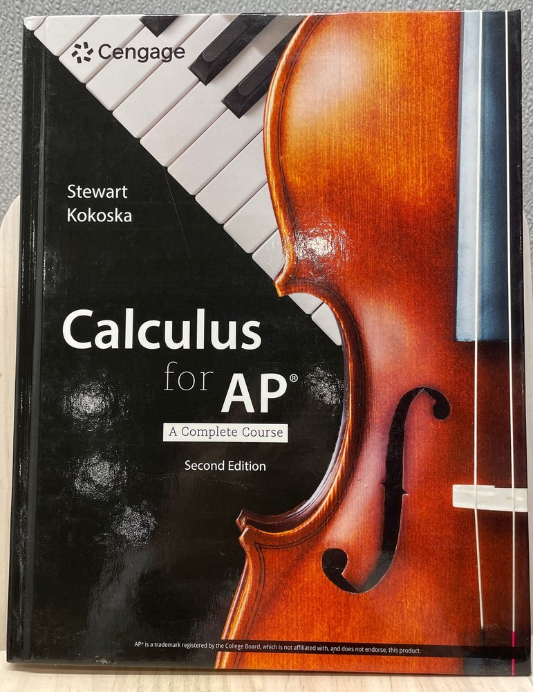 Calculus for AP A Complete Course by Stewart Kokoska 2nd Edition Hardcover