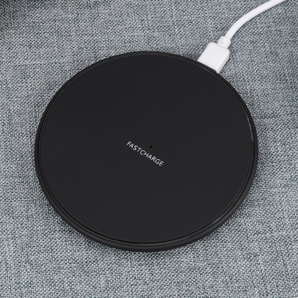 Overcharge Protection Wireless Charger Organized Desk Space