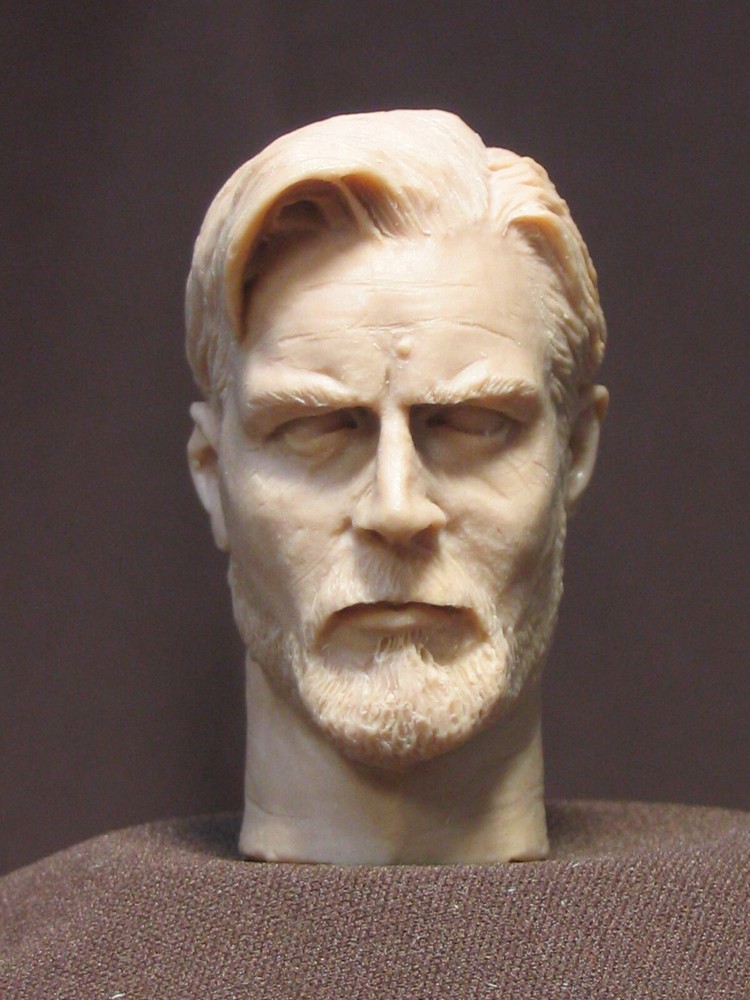 A-22 Ewan McGregor Obi-Wan Kenobi STAR WARS HEAD SCULPT Action figures 1/6 scale