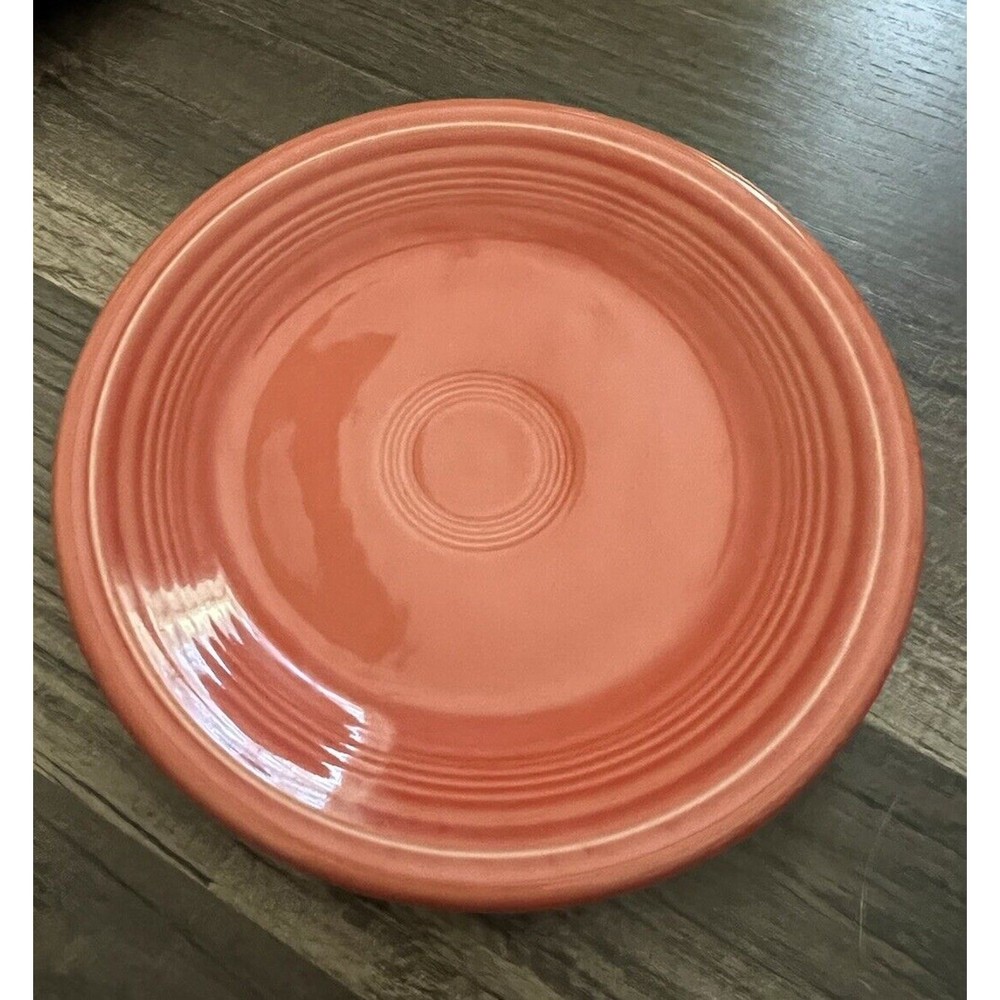 Fiestaware 7 1/4 inch Salad Plate, Fiesta Poppy by Homer Laughlin