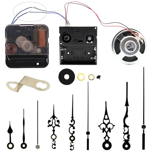 Youngtown 12888 Quartz Clock Movement with Music Chime 1/2 Inch