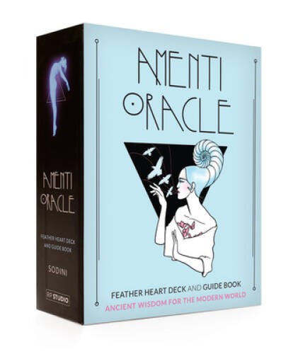 Amenti Oracle Feather Heart Deck and Guide Book: Ancient Wisdom for the M - GOOD