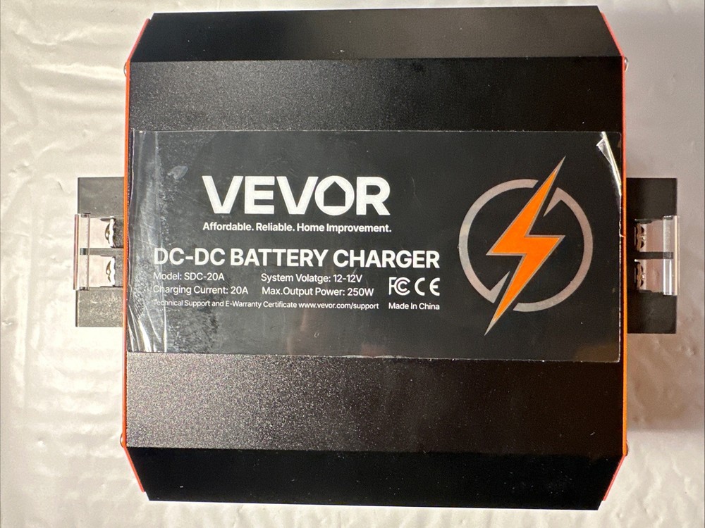 VEVOR:12V 20A DC to DC Charger Battery Charger 250W for Lead-Acid and Lithium…..