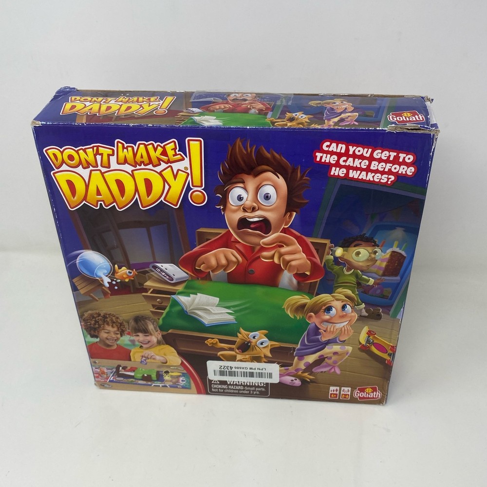 Goliath Don't Wake Daddy Board Game, Multicolor, Ages 4+, 2-6 Players