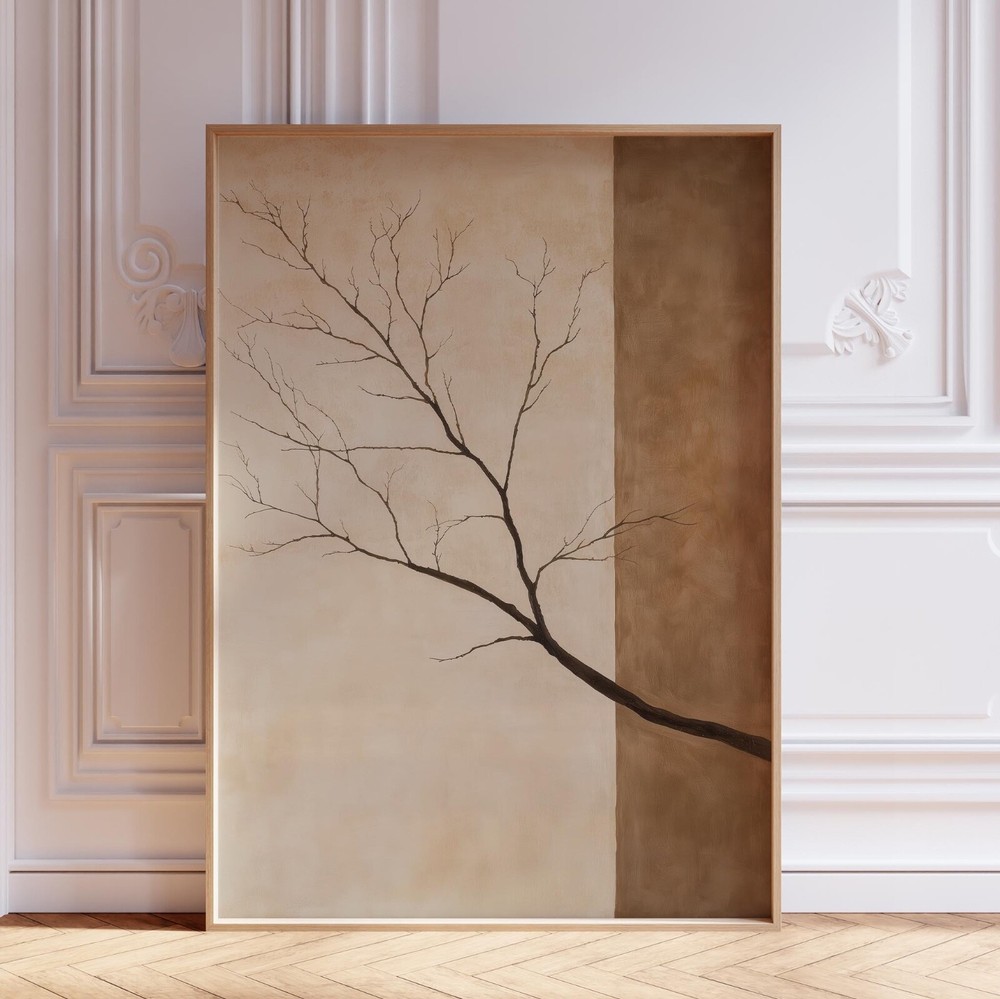 Minimalist Japandi Wabi Sabi Wall Art Print