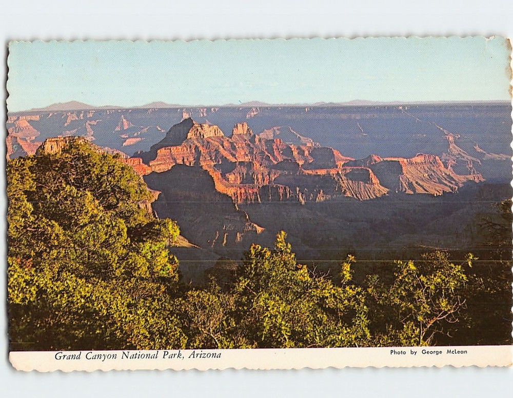 Postcard Grand Canyon National Park Arizona USA