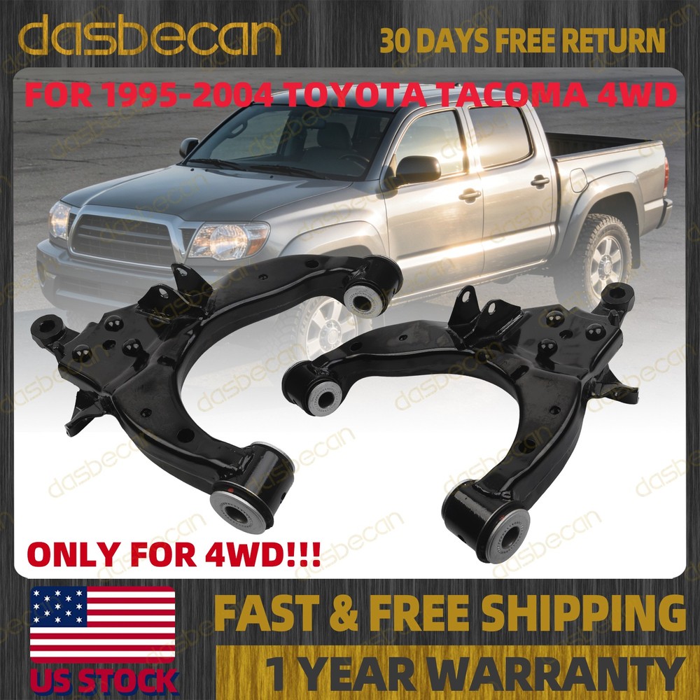 Pair Set of Front Left & Right Lower Control Arms For Toyota Tacoma 1995-2004