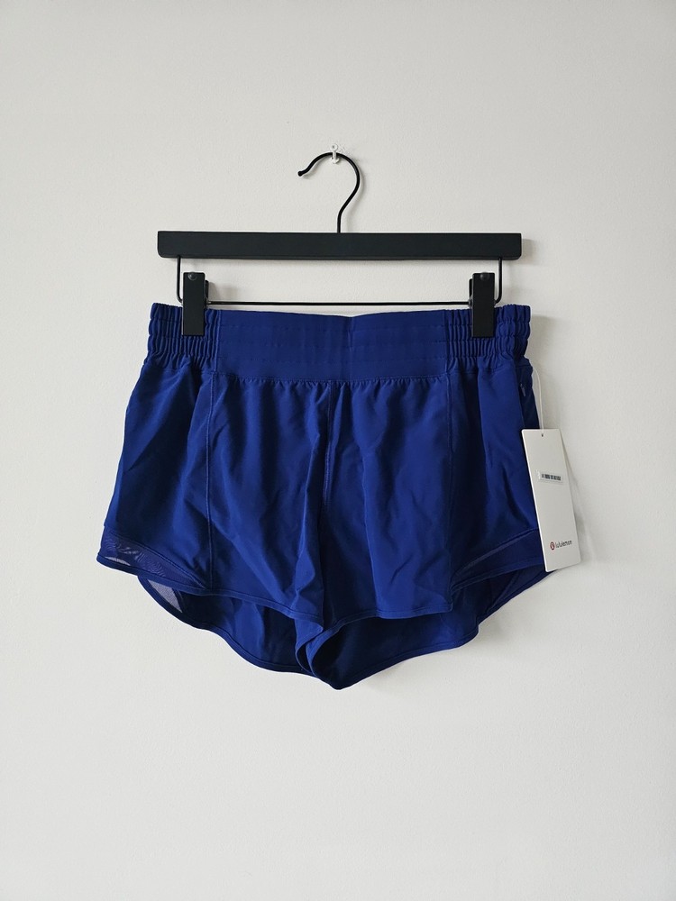NWT LULULEMON DSBU Deep Sea Blue Hotty Hot High Rise Short 2.5