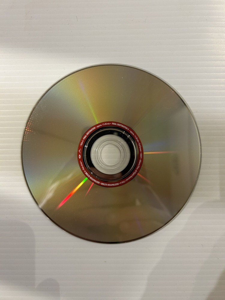 DVD (Disc Only) Final Destination 1-2-3 - D57-2