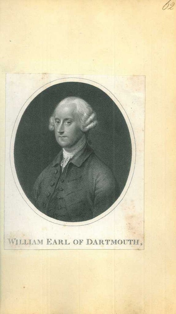 Portrait of William Legge, 2nd Earl of Dartmouth