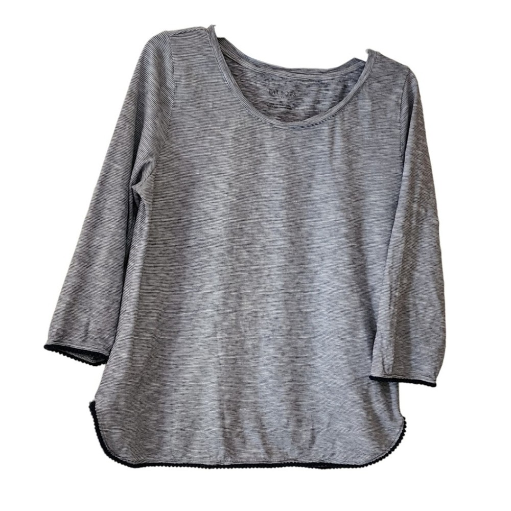 Talbots 3/4 Sleeve Blouse Size Medium