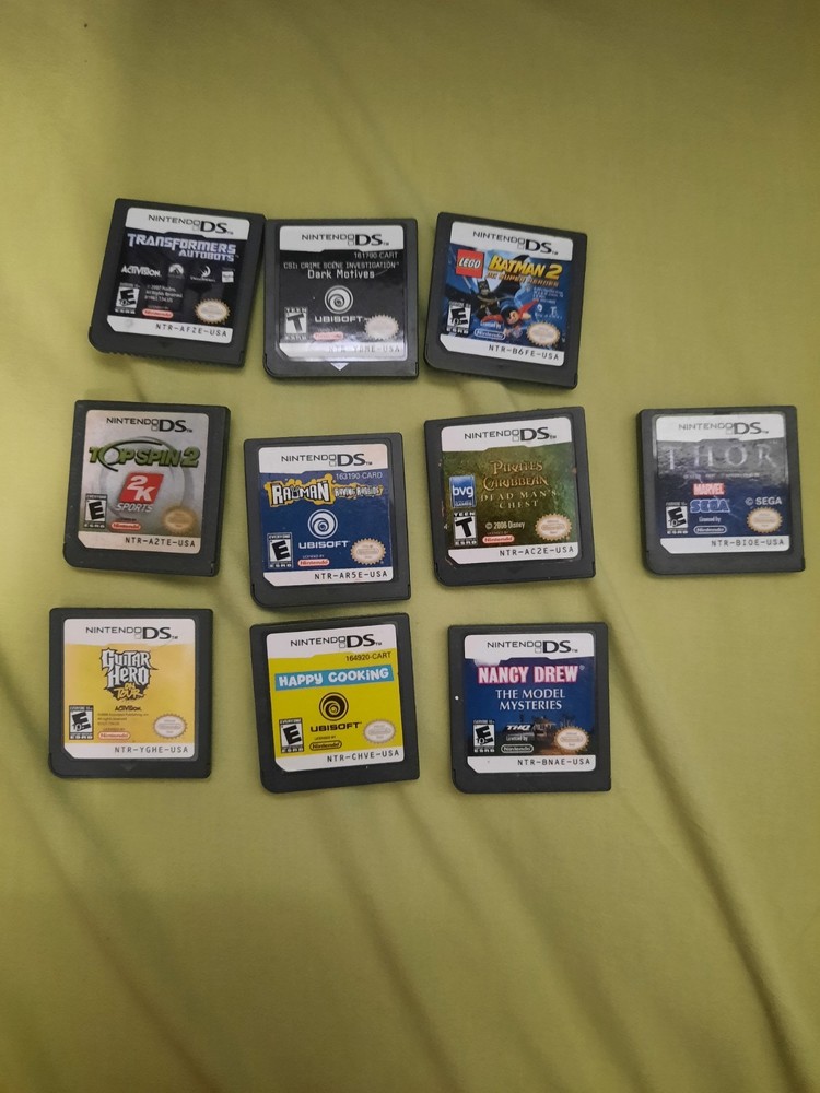Nintendo DS Game Lot | 10 Games