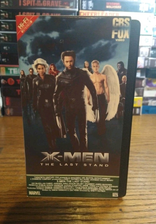 X-Men The Last Stand Vhs