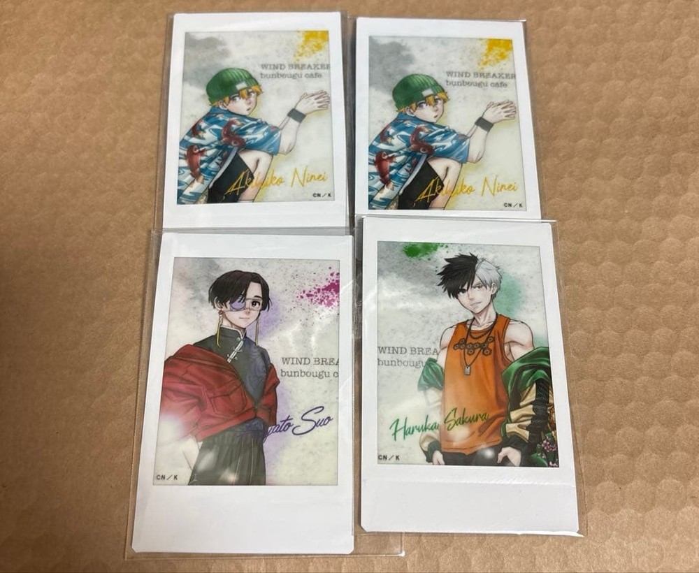 Wind Breaker Stationery Cafe Cheki, Japanese Print,