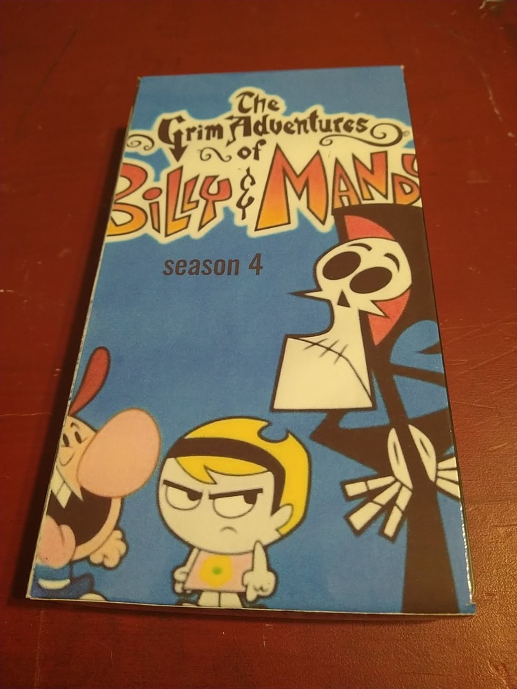The Grim Adventures Of Billy And Mandy Season 4 Vhs