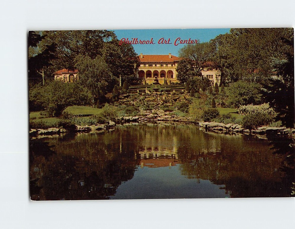 Postcard Philbrook Art Center Tulsa Oklahoma USA