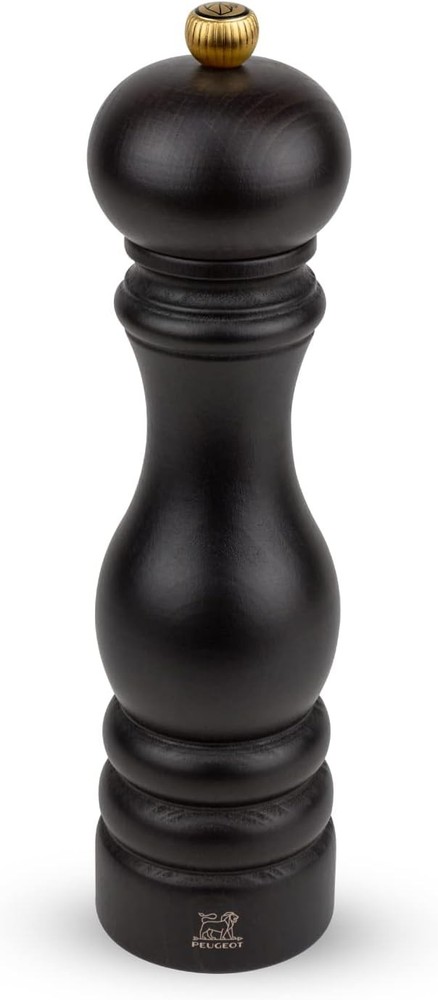 Peugeot - Paris Manual Pepper Mill - Adjustable Grinder - Beechwood, Chocolate
