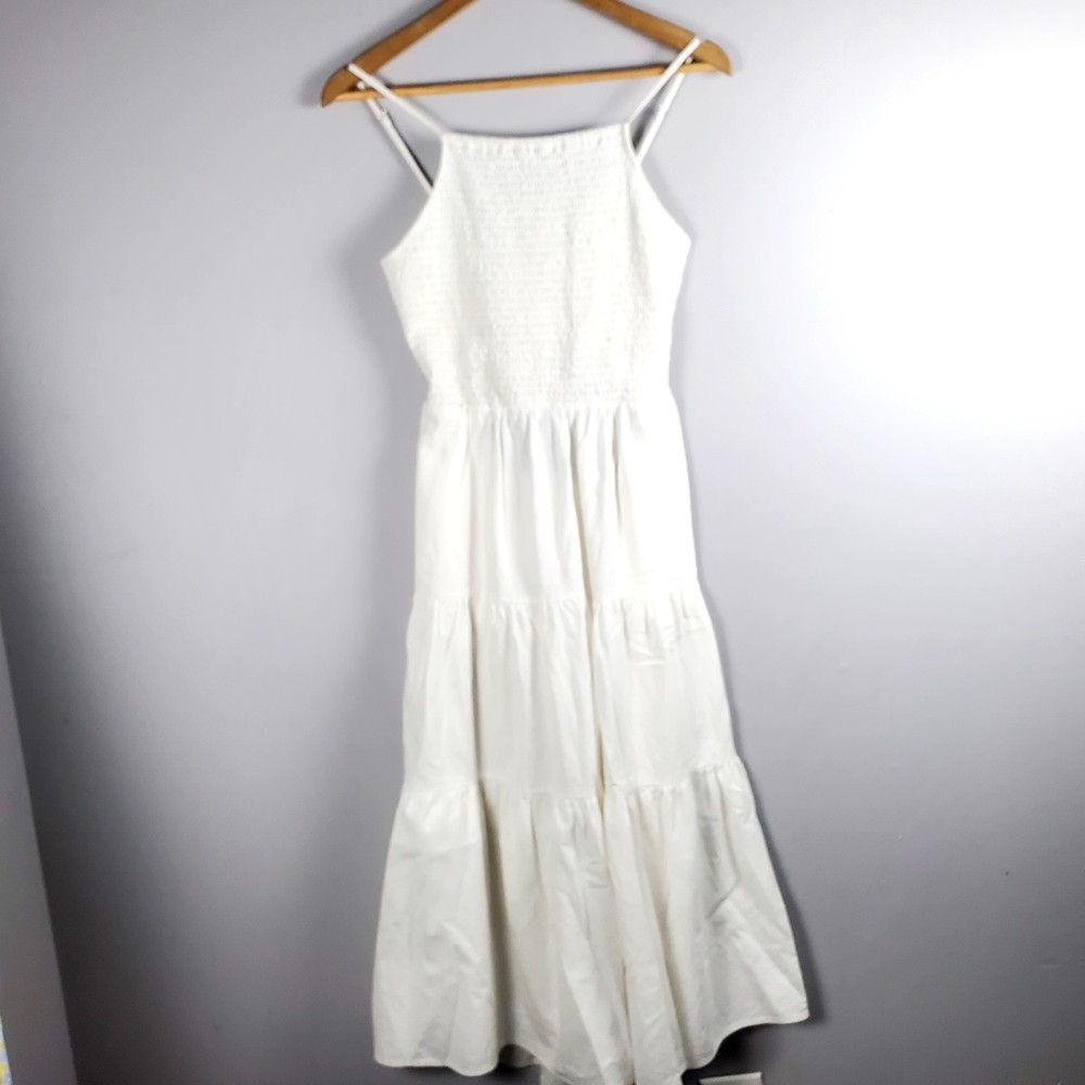 Universal Thread Square Neckline - Cutout Back Dress - Women's Size S - White