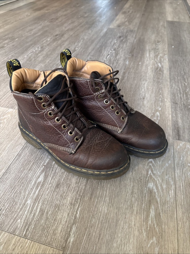 Doc Martens 11410  Chunky Brown Leather Work Boots