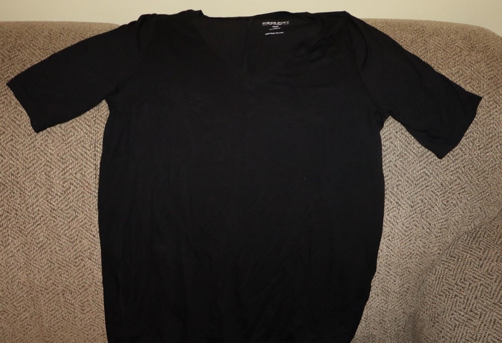 Women's Super Soft Black Knit Shirt Torrid Size 0