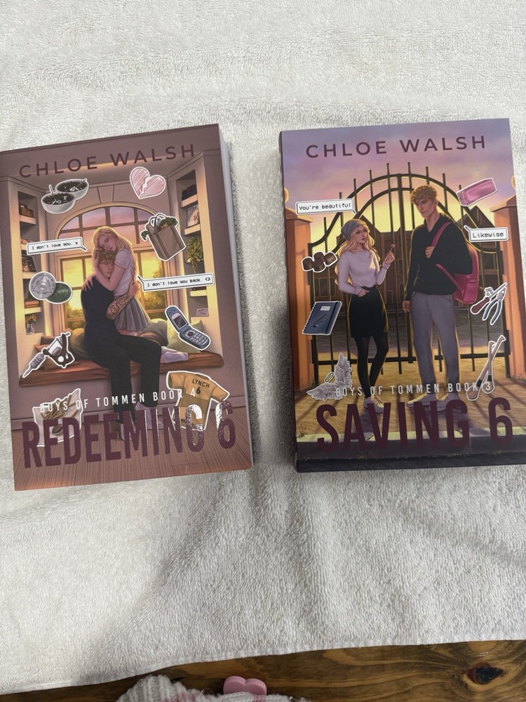 Eternal Embers Saving 6 and Redeeming 6 w/ Dust Jackets  By Chloe Walsh SE
