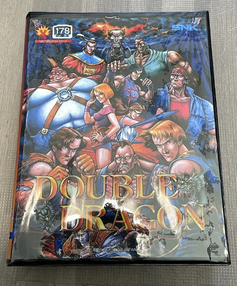 DOUBLE DRAGON – NEOGEO AES (1995) | Technos Japan SNK RARE