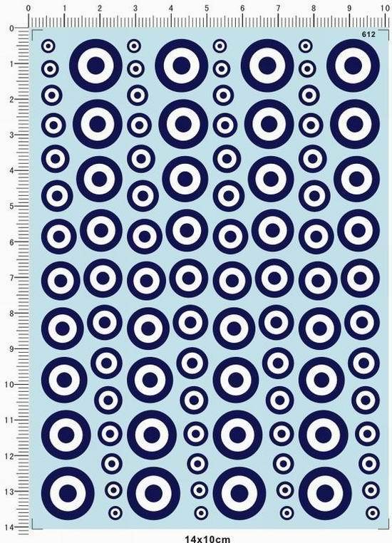 Super Detail Up All Scale Size Greek air force Fighter Markings Model kit Decal