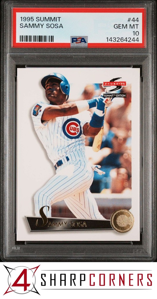 1995 Summit #44 Sammy Sosa Cubs Psa 10Stay in the know. Follow us on eBay