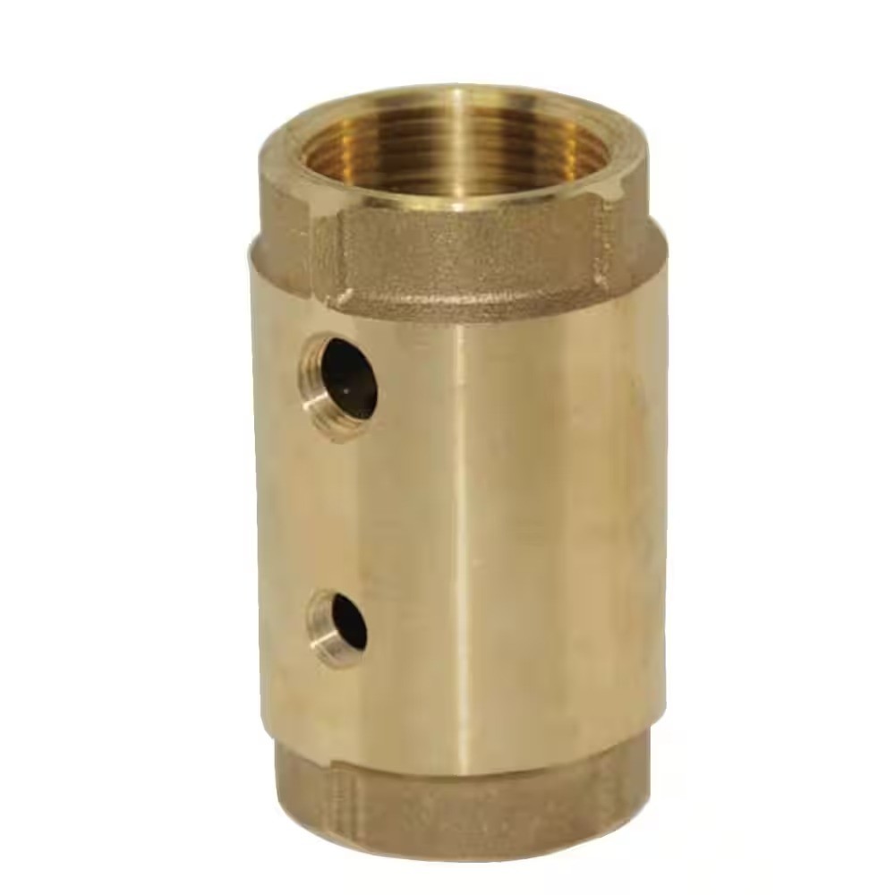Water Source 1-1/4 in Two-Hole Control Center Check Valve prevent water backflow