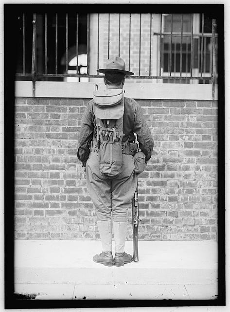 Plattsburg Reserve Officers Training Camp. Kit Taken By D.c. Men To Plattsburg,