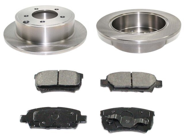 For 2007-2010 Chrysler Sebring Brake Pad and Rotor Kit Rear 76587JJPG 2008 2009