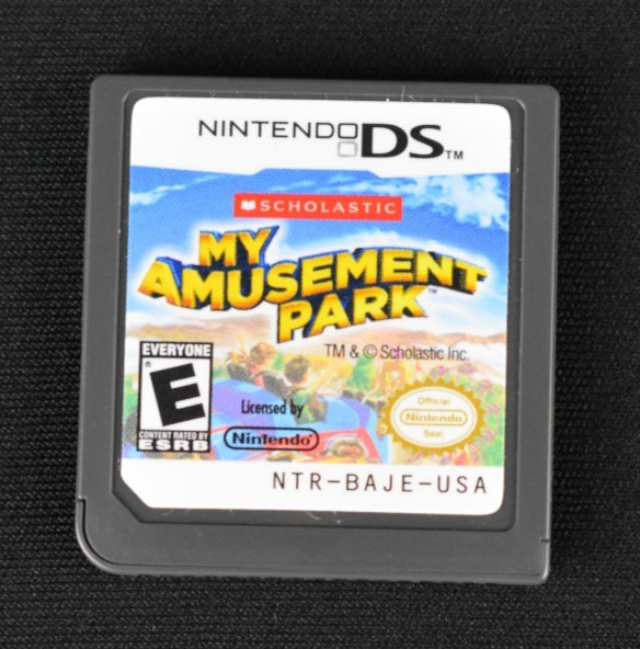 My Amusement Park - Nintendo DS - by Scholastic - Tested / Works - Game Only