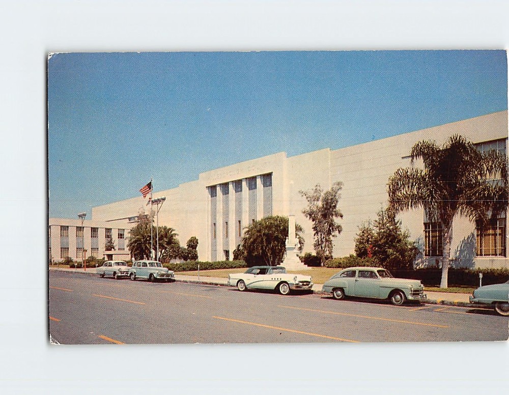 Postcard Hillsborough County Court House Tampa Florida USA