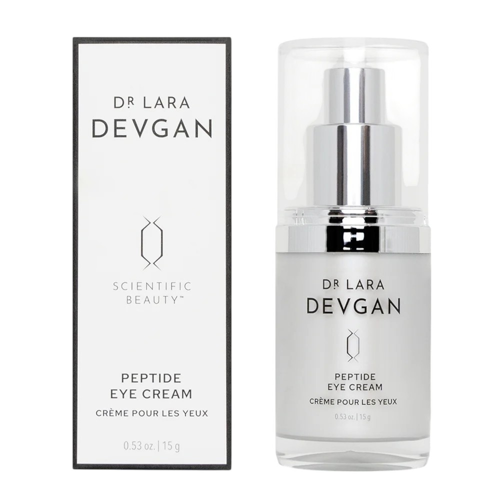 Dr Lara Devgan Peptide Eye Cream 0.53oz Anti-Aging Dark Circle Treatment Scientifically Advanced Formula