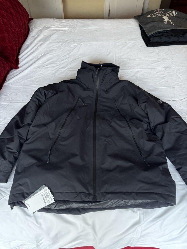 Salomon X MM6 Maison Margiela Waterproof Puffy Jacket - Black - Size M - BNWT