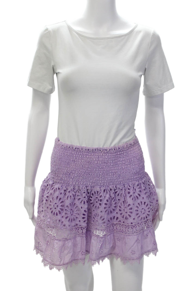 Temptation Positano Womens Cotton Sleeveless Lace Tube Top Purple Size SFree Shipping in US $100+ Orders | $6.95 Orders Below