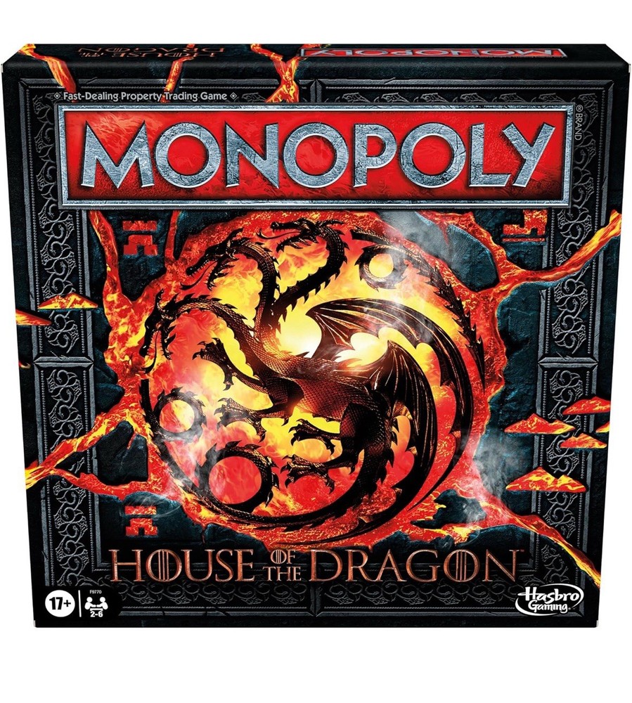 Monopoly House of the Dragon Edition Board Game | Based on the Hit TV Series