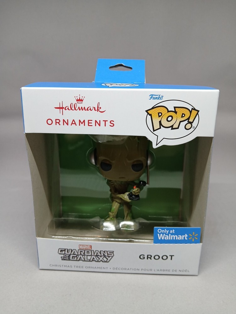 Hallmark MARVEL GUARDIAN GAMING GROOT Funko POP Christmas Ornament NEW IN BOX