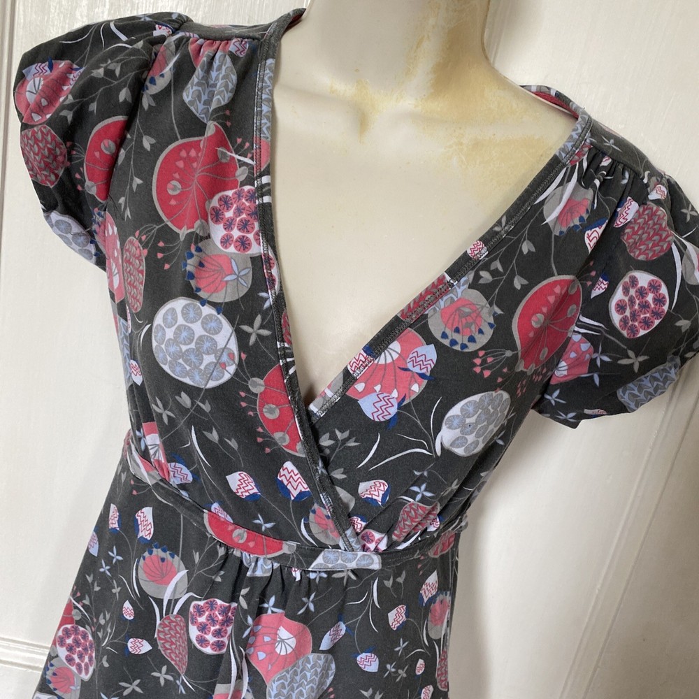 Mantaray Grey / Pink Ladies Dress Size 8