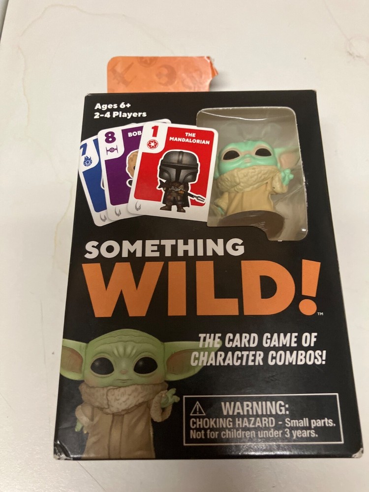 Funko Star Wars ¡Algo salvaje! Juego de Cartas The Mandalorian (caja imperfecta)
