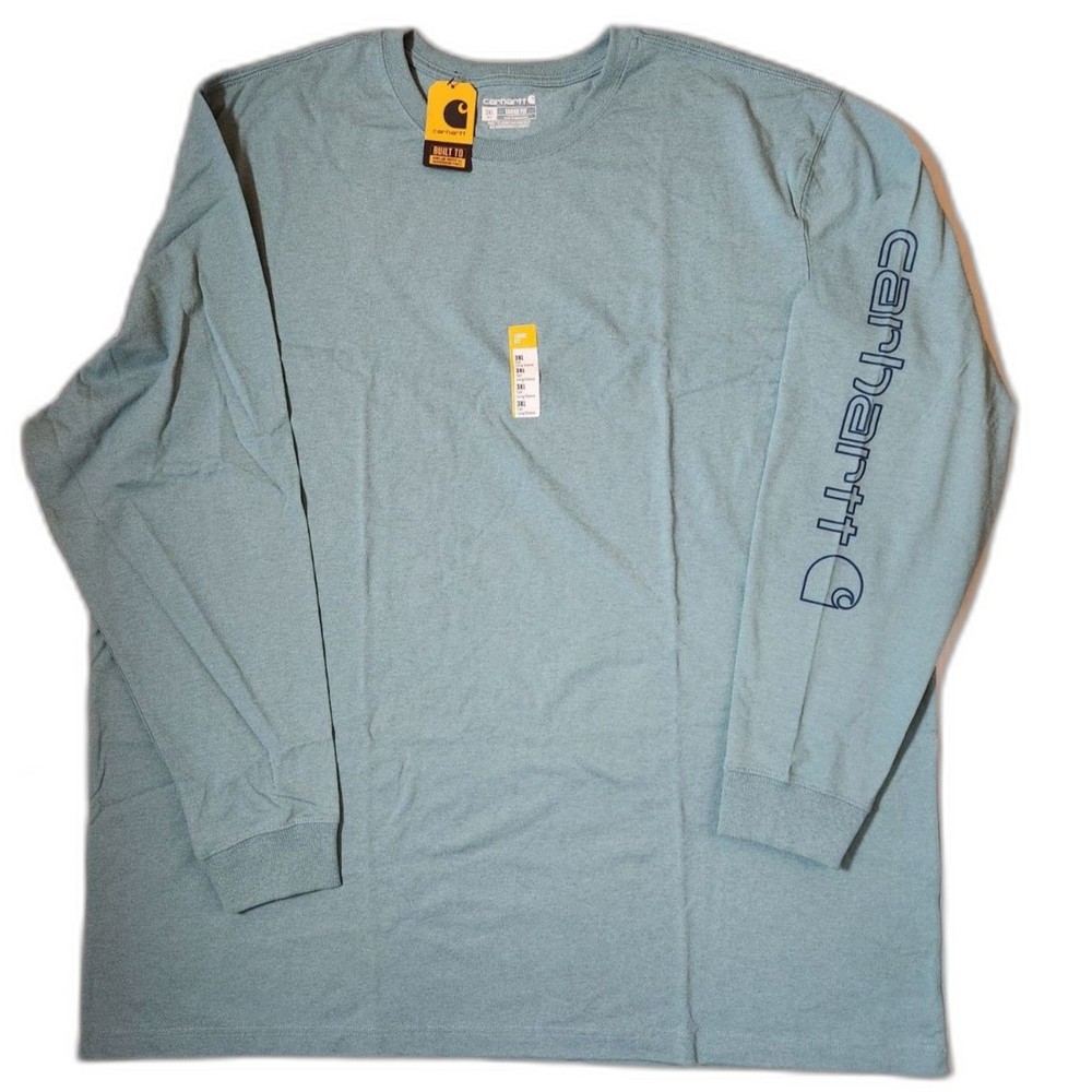 Carhartt Loose Fit Long Sleeve Logo Sleeve Shirt – 3XLT