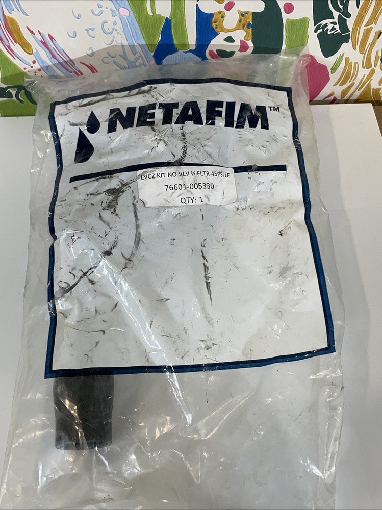 Netafim Low Volume Control Zone (No Valve) 3/4 Low Flow Pressure Regulate Filter