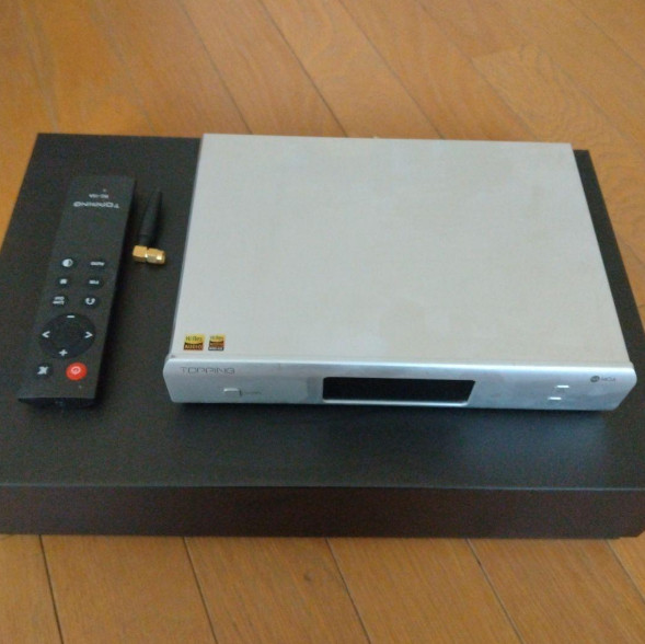Topping D90 Silver Fully Balanced DAC Bluetooth Hi-Res MQA Tested Used Japan